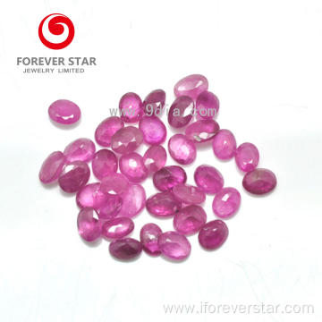 Natural ruby gemstone Per Carat for jewelry